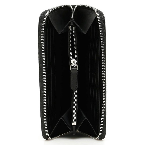 check printed zip around wallet - Picture 2 of 4